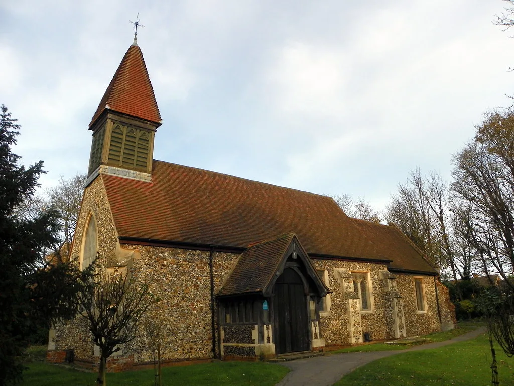 St Mary's Church on Shephall Green, one of the two roads in the proposed order